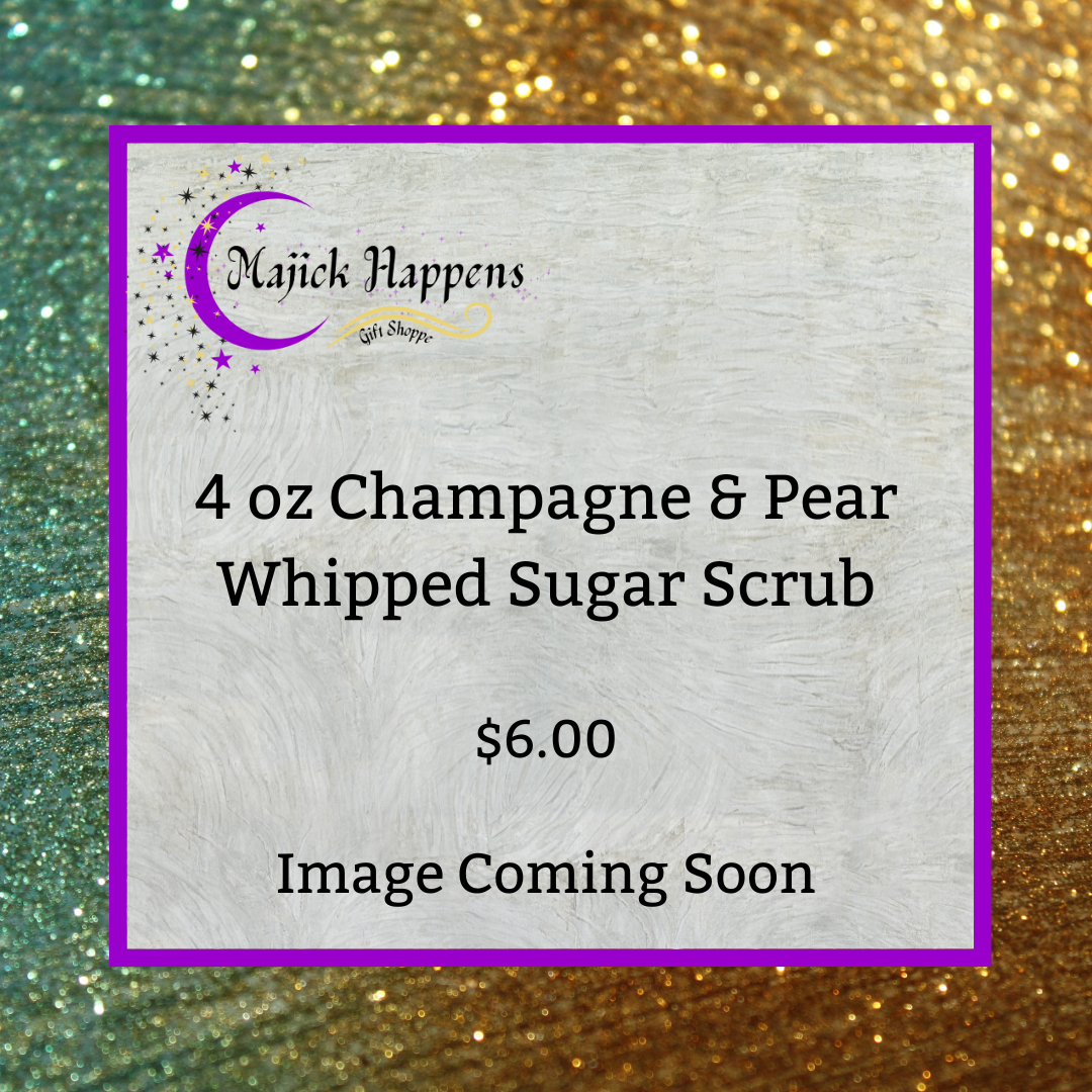 Champagne & Pear Whipped Sugar Scrub