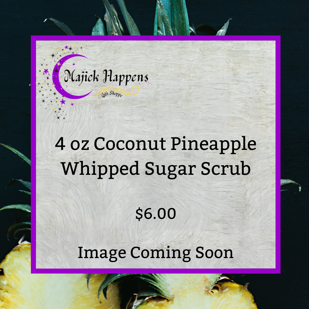 Coconut & Pineapple Whipped Sugar Scrub