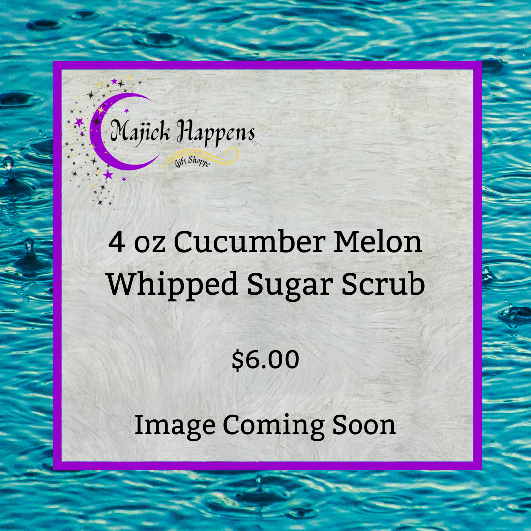 Cucumber Melon Whipped Sugar Scrub