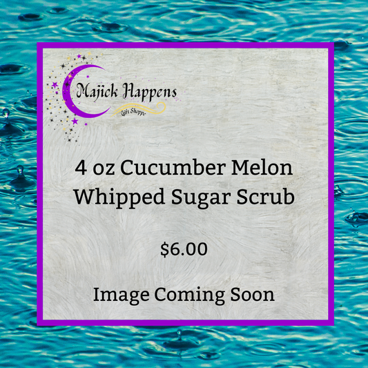 Cucumber Melon Whipped Sugar Scrub