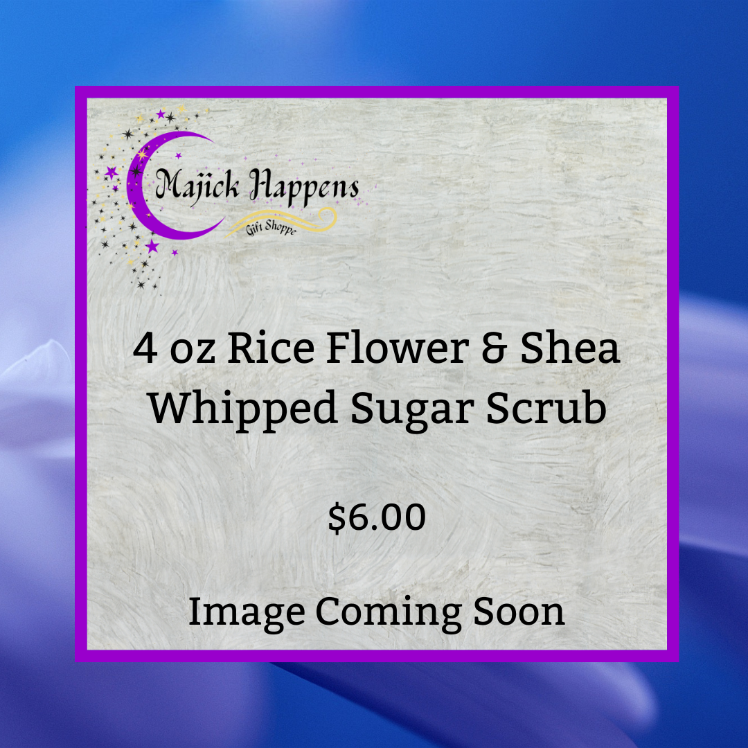 Rice Flower & Shea Whipped Sugar Scrub