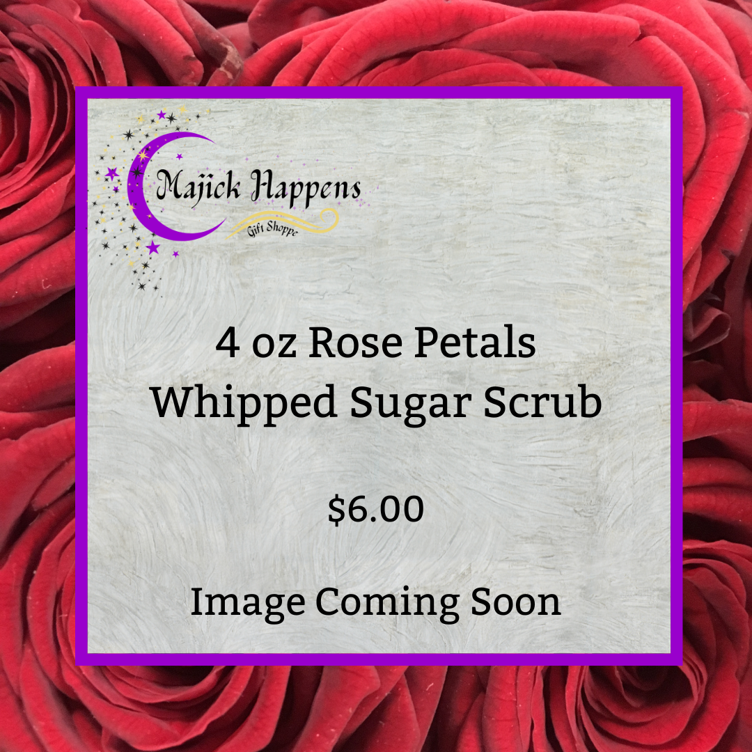 Rose Petals Whipped Sugar Scrub