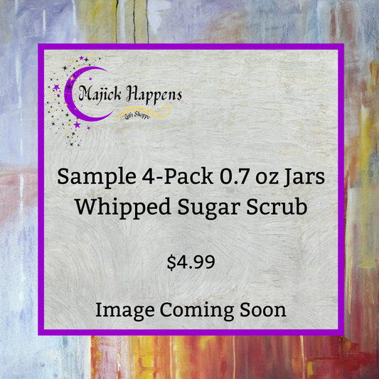 4-Pack Sampler Whipped Sugar Scrub