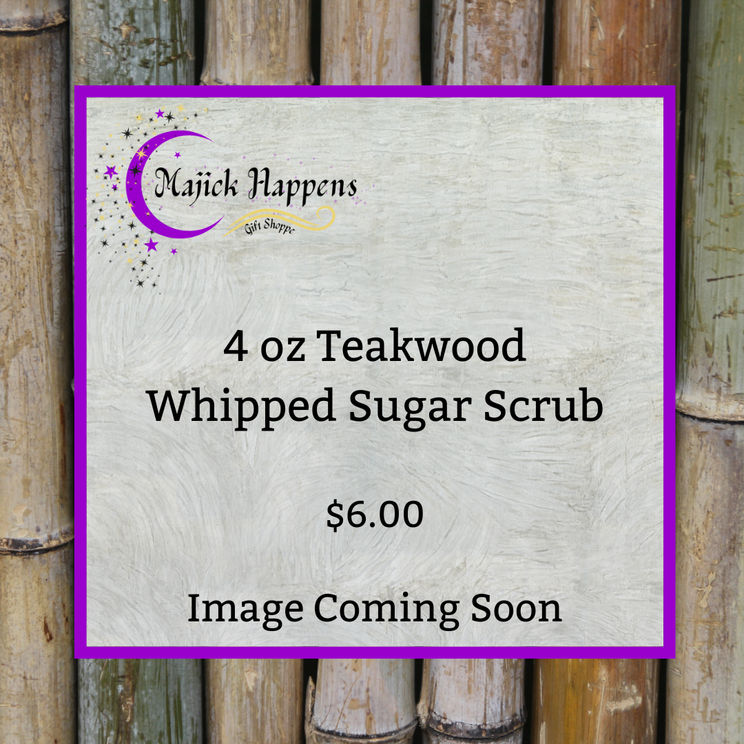 Teakwood Whipped Sugar Scrub