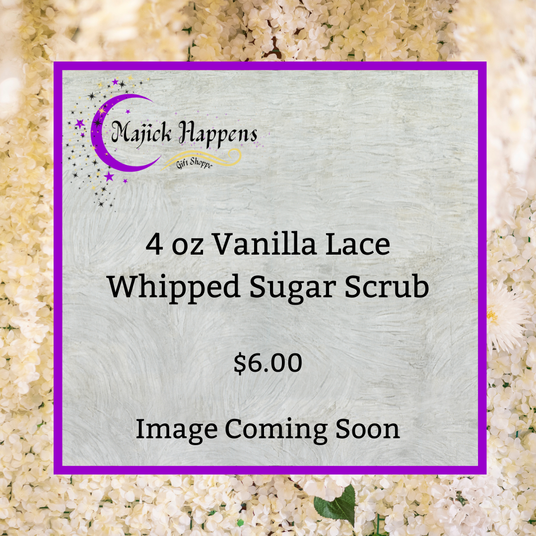 Vanilla Lace Whipped Sugar Scrub