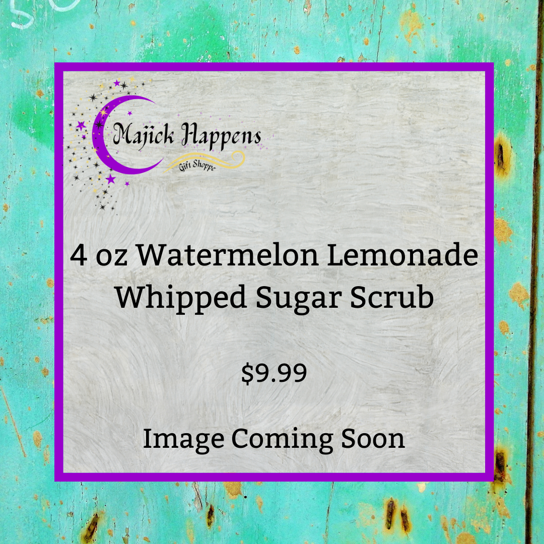 Watermelon Lemonade Whipped Sugar Scrub